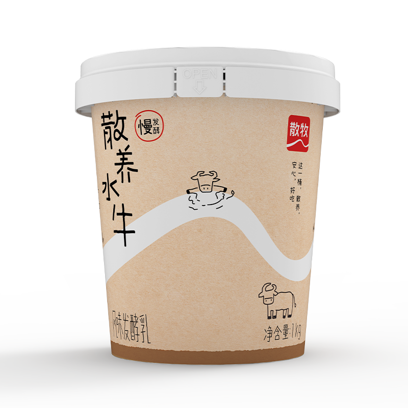 认养 散牧散养水牛酸奶