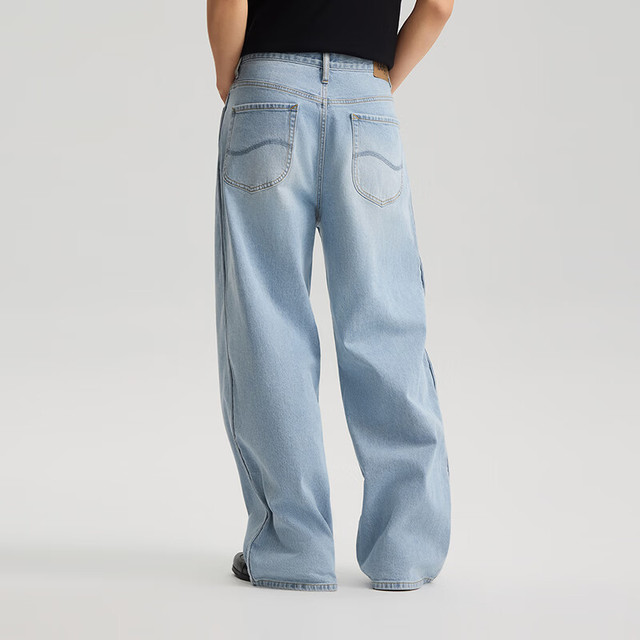Lee 26年Loose Tapered 超宽松锥形牛仔裤男女同款