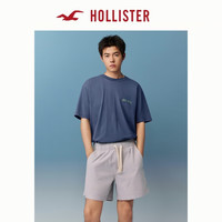 HOLLISTER/霍利斯特 棉麻混纺 男士短裤