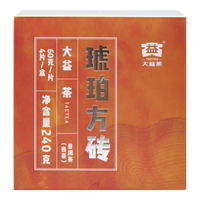 TAETEA/大益 自饮口粮 普洱砖茶 单盒装60g*4片