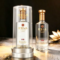 五粮浓香 五粮液 中秋送礼财富人生浓香型白酒52度500mL*6瓶整箱装珍酿白