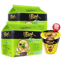 汤达人 日式豚骨拉面 125g*10袋 方便面