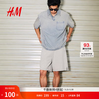 H&M 宽松 男士短裤