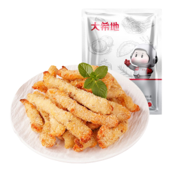 大希地 无骨鸡柳鸡肉条油炸小吃冷冻半成品食品空气炸锅食材 无骨鸡柳 200g *8袋