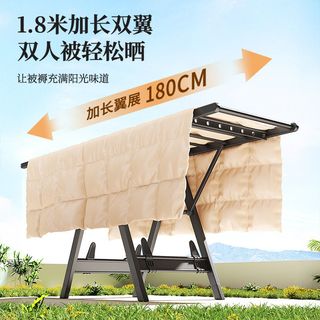 邦先生 铝合金折叠落地晾衣架