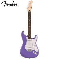 Fender 吉他音速sonic ST型单单单月桂木指板白色护板电吉他 紫罗兰