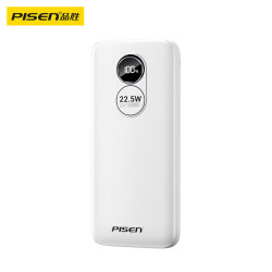 品胜 LS-DY87 移动电源 白色 20000mAh Type-C/Lightning/Micro-B 22.5W 双向快充