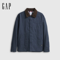 Gap 791856 灯芯绒宽松夹克 海军蓝 M(170/92A)