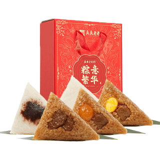 真真老老 粽意繁华礼盒 880g 6粽6味