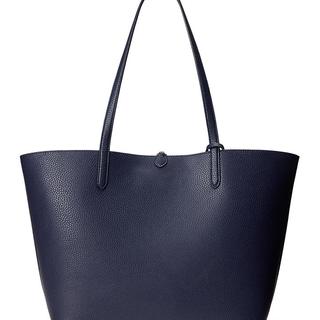 RALPH LAUREN 拉夫劳伦 人造革鹅卵石纹 大号 女士手提包