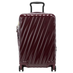 TUMI 19 DEGREE系列行李箱登机箱商务拉杆箱 酒红色-20英寸礼物