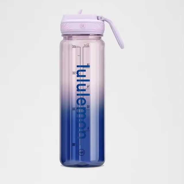 限新用户：lululemon 透明水瓶 24oz 约591ml 多色可选