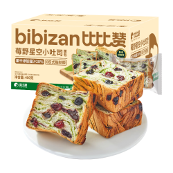 比比赞 莓野星空小吐司 400g 箱装