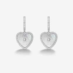 HEFANG Jewelry 贝母甜心耳环 月光白 高级感藏得刚刚好