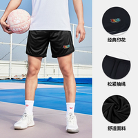  KELME/卡尔美 透气 男士运动短裤 玛瑙黑 S