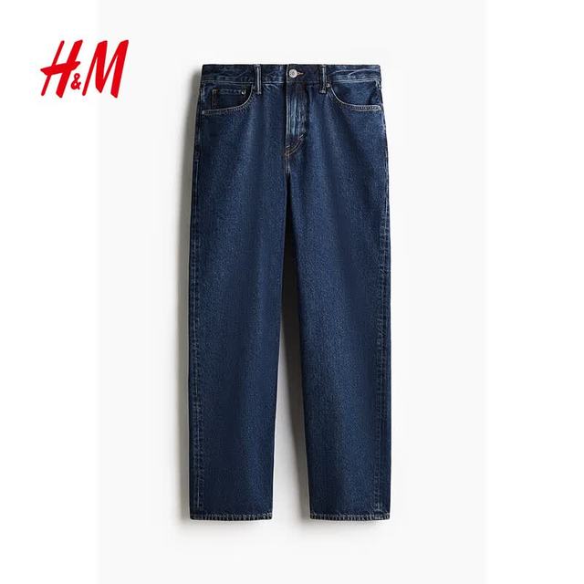 H&M 宽松潮流 男士牛仔裤 34 170/86