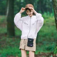 思凯乐 户外防晒衣女夏防晒衣薄运动外套透气防紫外线F2003456