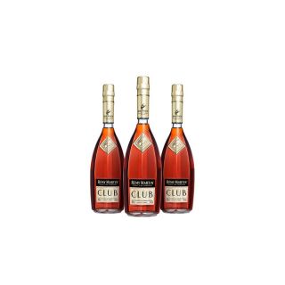 今日必买、国家补贴：人头马 CLUB 优质香槟区 干邑白兰地 700ml*3瓶