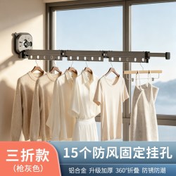 邦先生 可伸缩 晾衣架