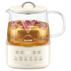 苏泊尔 SW-10Y10Q 全玻璃0胶水 1L 养生壶