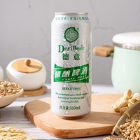 德意 德式精酿经典小麦白啤青岛德意精酿啤酒  500mL 12瓶 整箱装