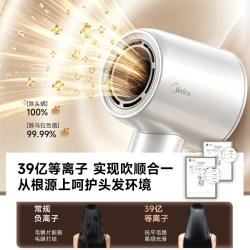 美的 FG208 负离子护发 电吹风 常规款 1500w
