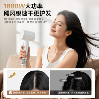 美的 FG208 pro 负离子护发 电吹风