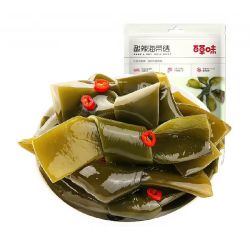 百草味 百草 海带结200g