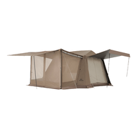 Naturehike 挪客 屋脊6.0二代速开帐篷 钛黑胶 +地布+充气床垫