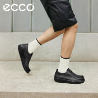 ecco JOKE系列552504 软底舒适 黑色 男士休闲鞋