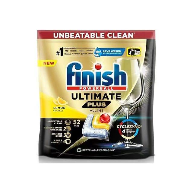 finish 极净全能量子洗碗凝珠plus版 原味52颗