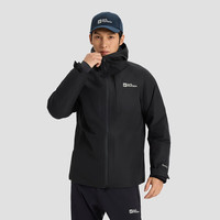 Jack Wolfskin 防水 羽绒服 黑色/6000 XL 充绒量105G