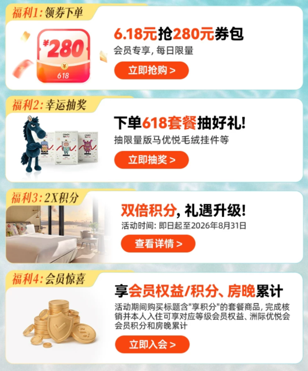 爆款清单：飞猪618第一波！爆款酒店通兑119元起，乐园门票新低