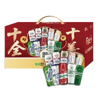 1664凯旋 十全十美 啤酒礼盒  500ml*10罐