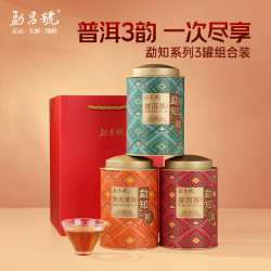 勐昌號 茶叶普洱罐装陈皮普洱普洱熟茶普洱生茶组合自饮办公茶 60g 勐知系列集合装180g