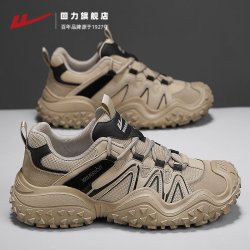 回力 男鞋登山鞋2026新款网面透气男士夏季户外徒步休闲运动鞋男款