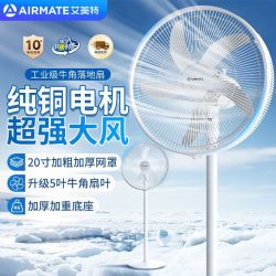 艾美特 工业落地扇家用商用风扇大风力客厅办公室小卖部仓库大风量