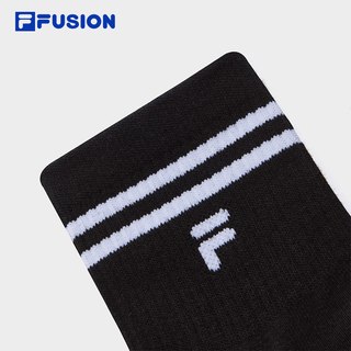 FILA 斐乐 男女同款中腰简约运动长袜