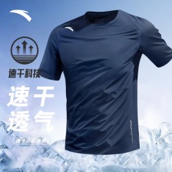 安踏 综训男款运动T恤952527141-254