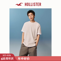 HOLLISTER 美式廓形 男士短袖T恤