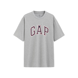 Gap 725616 棉质经典Logo圆领短袖T恤 男士