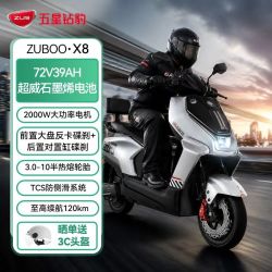 五星钻豹 X8 72V39A电动摩托车