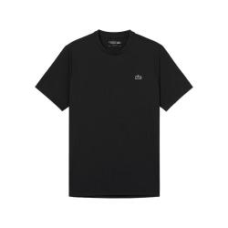 LACOSTE TH8920 弹力速干 黑色 L码 男士T恤