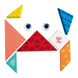 Hape 木质七巧板儿童积木玩具