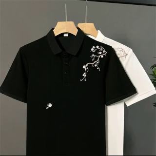 海澜之家 刺绣翻领 白色 XL 男士POLO衫