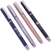 deli 得力 S98 拔帽中性笔 黑色 0.5mm 单支