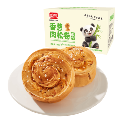 盼盼 香葱肉松卷 1000g 蛋糕