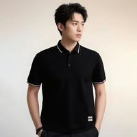 马克华菲 含桑蚕丝 男士POLO衫