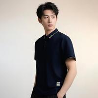 马克华菲 桑蚕丝混纺 男士POLO衫
