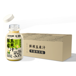 三只松鼠 鲜榨玉米汁 0添加 果汁饮料 10瓶
